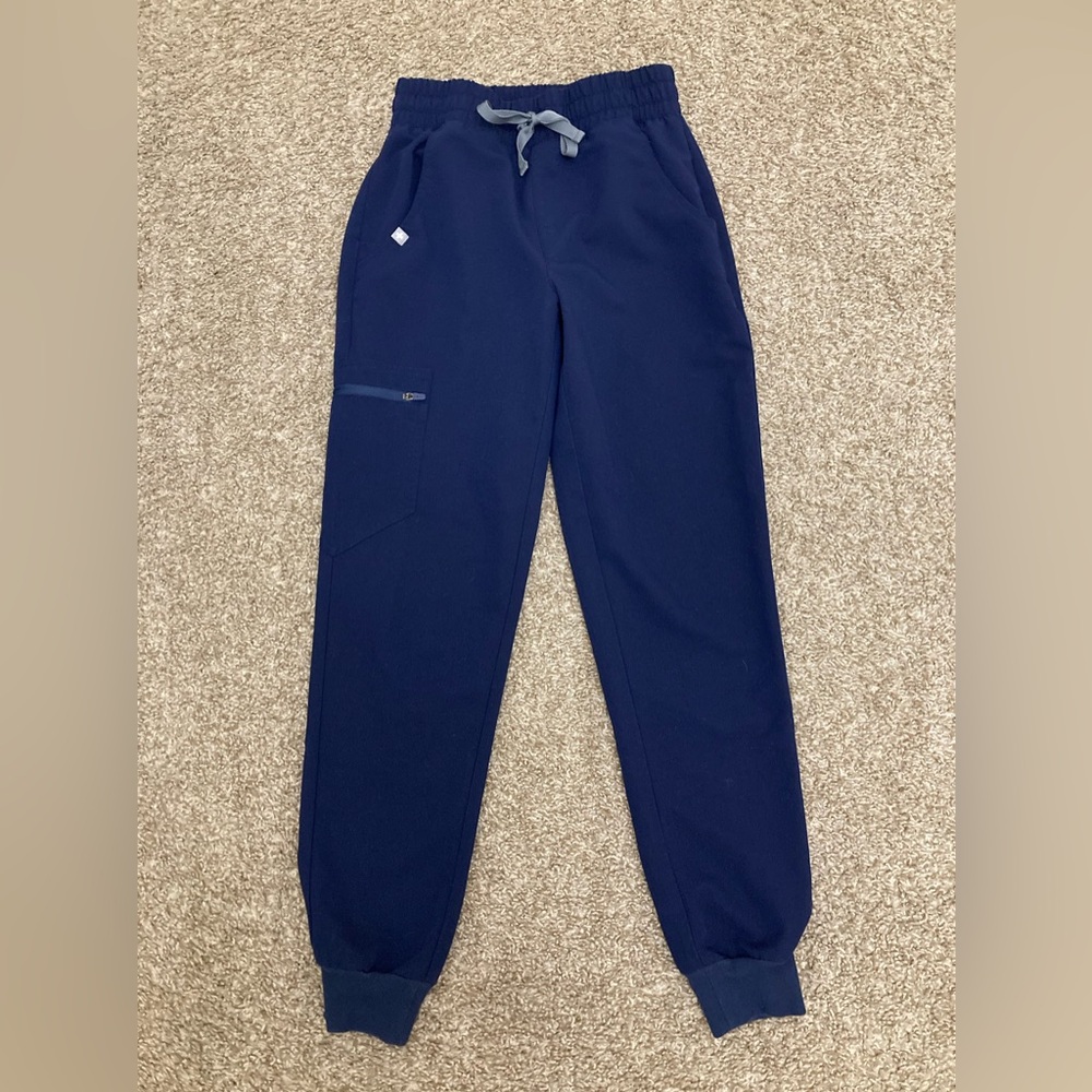 Figs XXS Zamora high waisted joggers Navy Blue